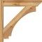 Ekena Millwork Imperial Slat Rough Sawn Outlooker, Western Red Cedar, 6"W x 28"D x 28"H OUT06X28X28IMP06RWR - alternate 4